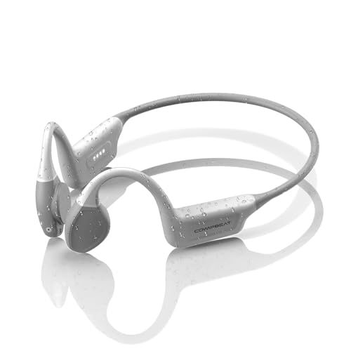 ☆新品☆COMPBEAT（ミニサイズ） 骨伝導イヤホン 骨伝導と気導音の二刀流 完全防水 ワイヤレス Bluetooth5.4 マイク MP3プレーヤー スポーツ ランニング ウオーキング 水泳 自転車 仕事 ヘッドセット 07976c3f