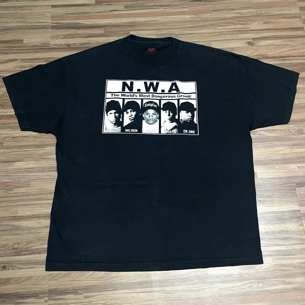 nwa ラップTシャツ ヒップホップTシャツ バンドTシャツ Dr. Dre バンドTシャツ ブラック 半袖 Tシャツ XXL