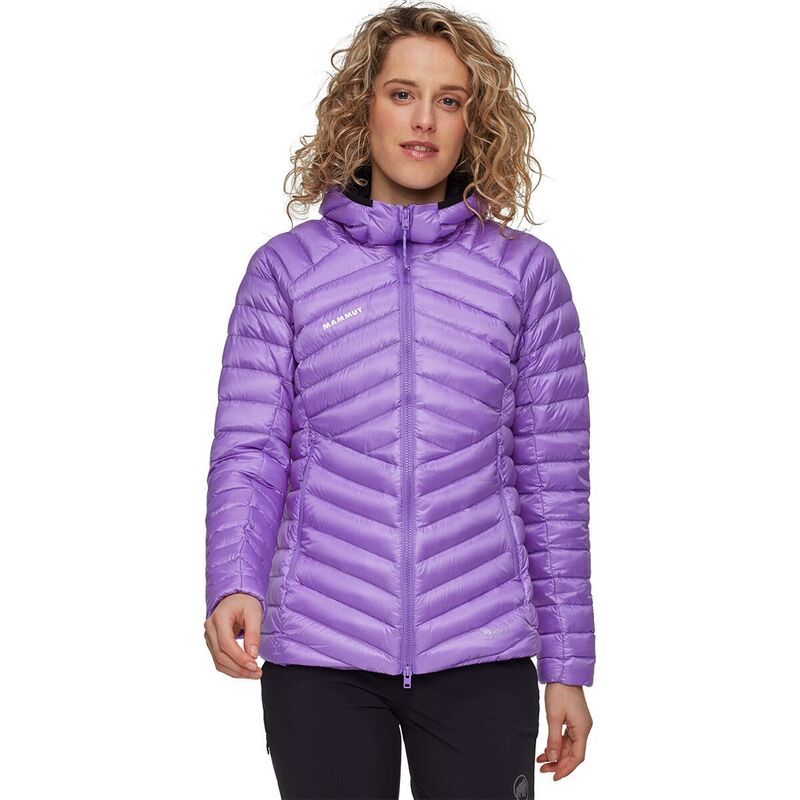 マムート レディース アウター ジャケット・ブルゾン フーデッドジャケット ジャケット Mammut Broad Peak IN Hooded Jacket Womens LavandinBlack ブラック