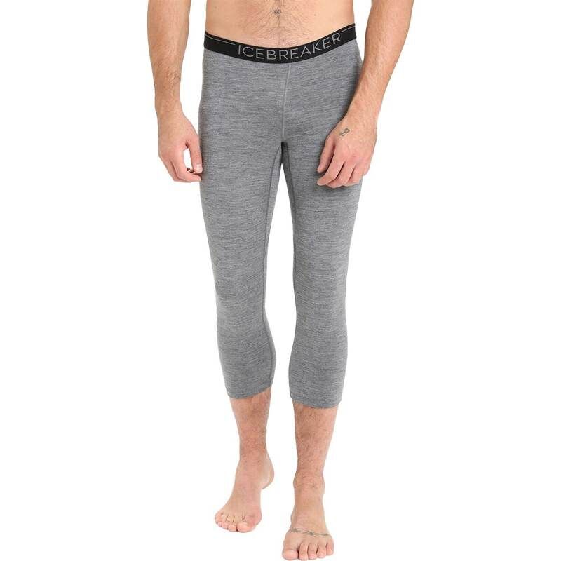アイスブレーカー メンズ ボトムス カジュアルパンツ Icebreaker 200 Oasis Legless Pant Mens Gritstone Heather ヘザー