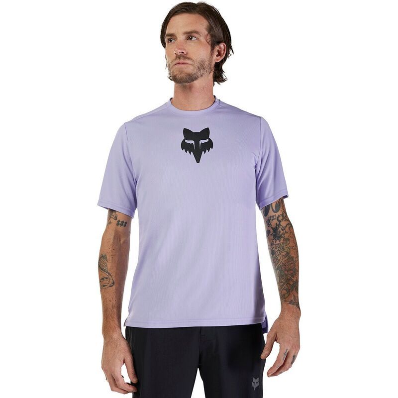 フォックスレーシング メンズ トップス Tシャツ 半袖 ジャージー Fox Racing Ranger ShortSleeve Jersey Mens Lilac Fox Head ライラック