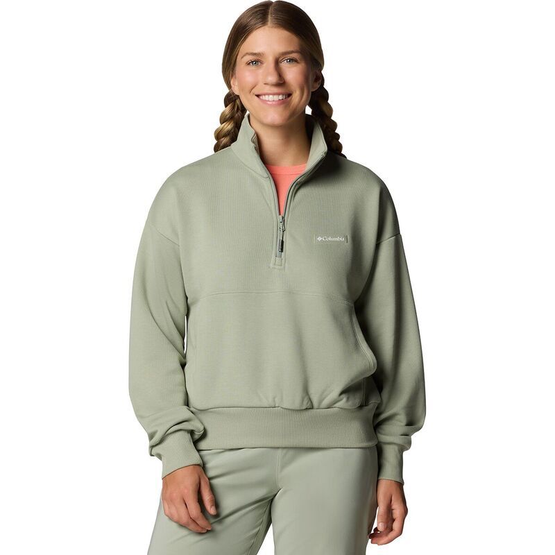 コロンビア レディース アウター ジャケット・ブルゾン パイル Columbia Marble Canyon French Terry 14Zip Pullover Womens Safari