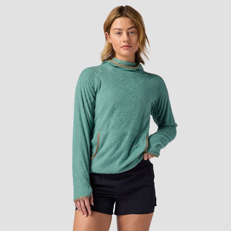 バックカントリー レディース アウター ジャケット・ブルゾン フリース パーカー Backcountry Highliner PrimaLoft AirPerm Fleece Hoodie Womens Oil Blue ブルー