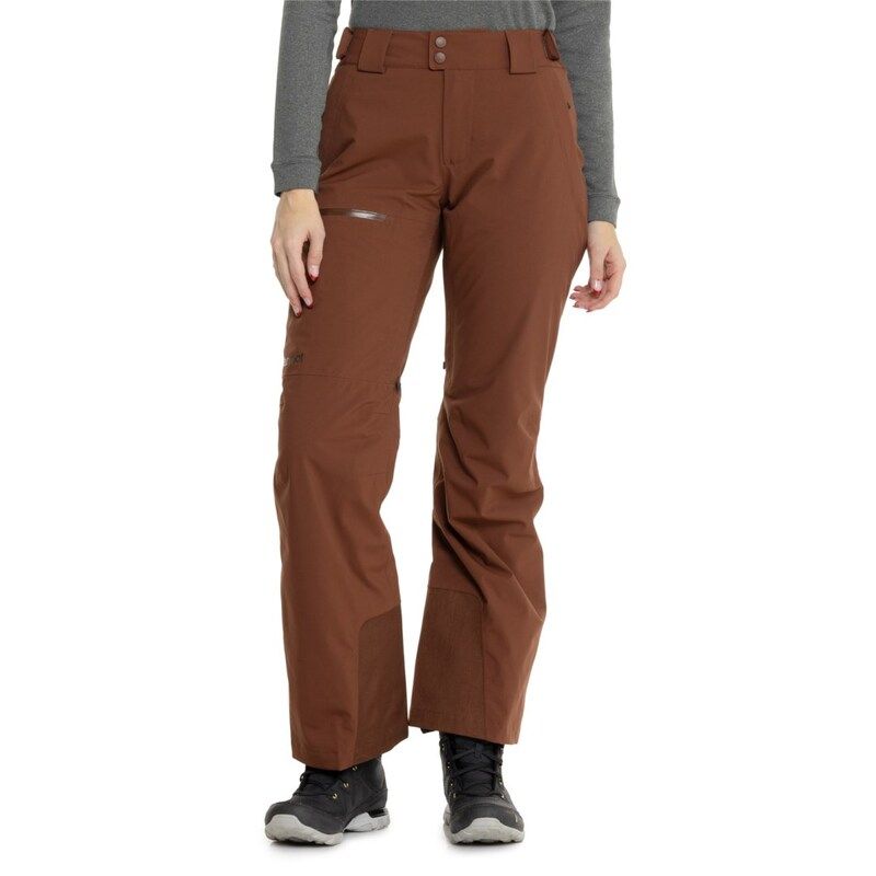 マーモット レディース ボトムス カジュアルパンツ Marmot Refuge PrimaLoftR Ski Pants Waterproof Insulated Chocolate チョコレート