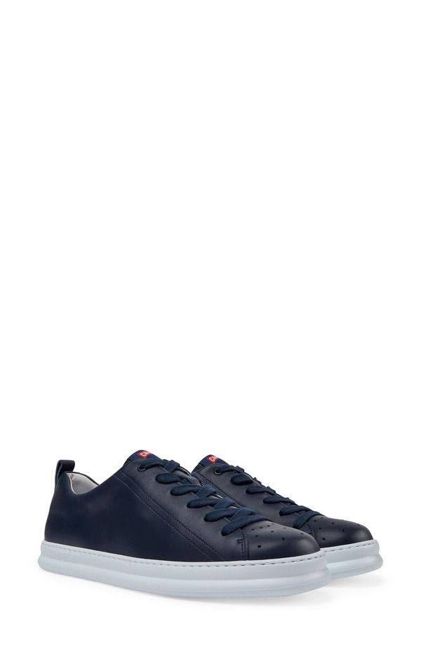 カンペール メンズ シューズ スニーカー レザー Camperunner Leather Sneaker Blue ブルー
