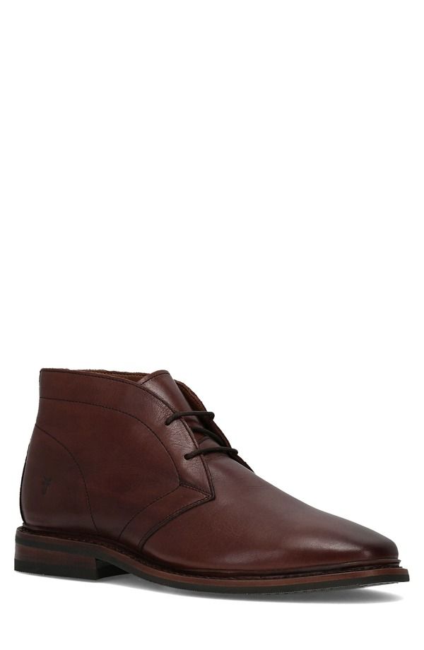 フライ メンズ シューズ ブーツ・レインブーツ Frye Paul Chukka Brown ブラウン