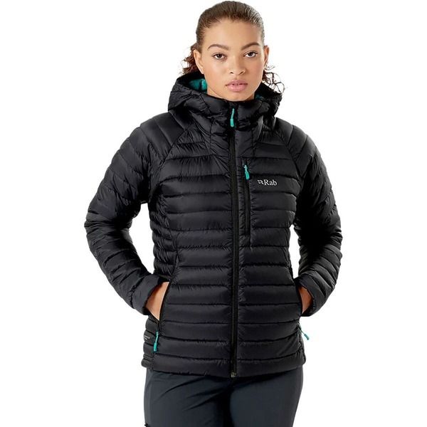ラブ レディース アウター ジャケット・ブルゾン ダウン Rab Microlight Alpine Down Jacket Womens Black ブラック