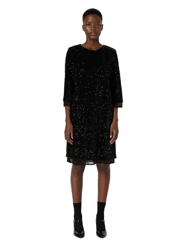 ジェラルド・ダレル レディース トップス ワンピースパンコール GERARDARELiora Sequin Dress Black ブラック
