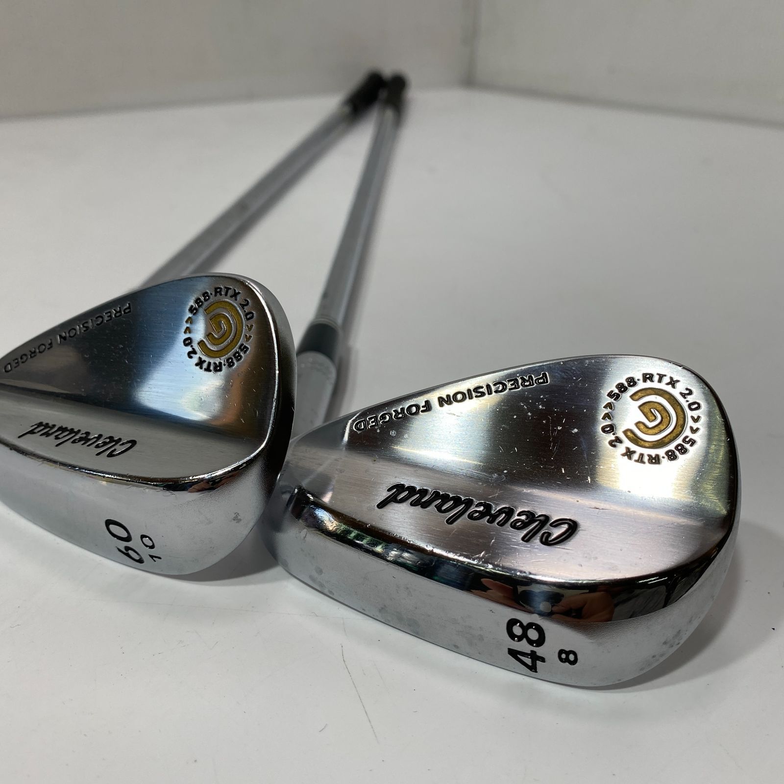 Cleveland 588 RTX 2.0 PRECISION FORGED 48° / 60° 男性右利き 純正スチール Dynamic gold S200 BBL0228・大2811 Cleveland 588 RTX 2.0 PRECISION FORGED 48° / 60° 男性右利き 純正スチール Dynamic gold S200 BBL0228・大2811