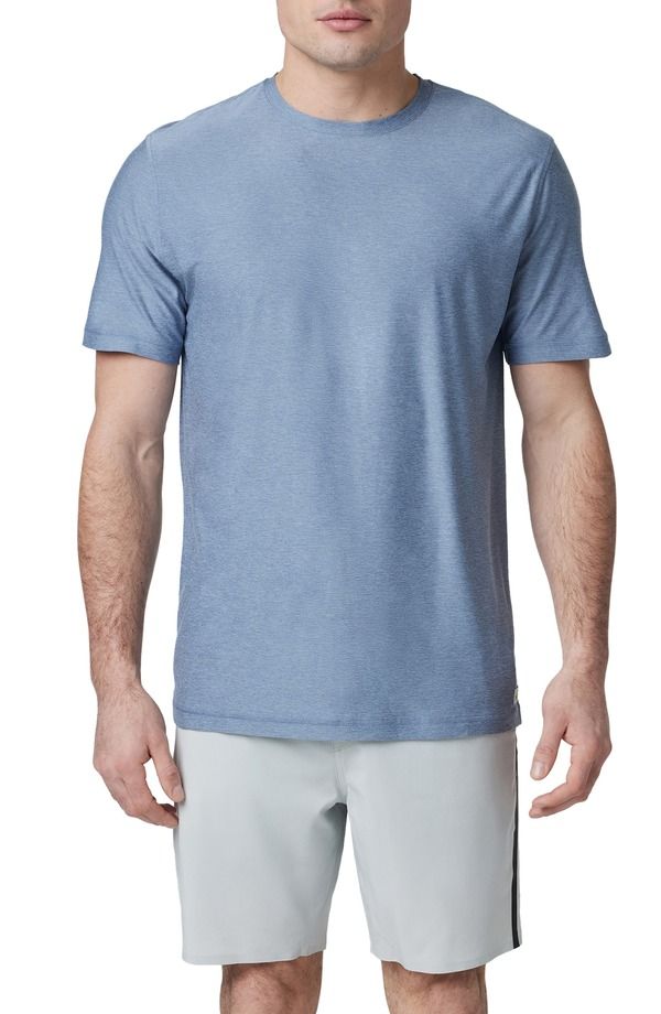 ビュオーリ メンズ トップス Tシャツ Vuori Strato Tech TShirt Chambray Heather ヘザー
