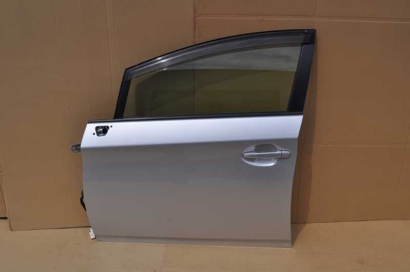左 前 フロント 助手席側 ドアパネル ヒンジ 1F7 銀 (ZVW30) プリウス S 後期 67002-47070 s024183J