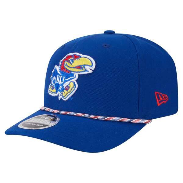ニューエラ メンズ アクセサリー 帽子 Mens New Era Royal Kansas Jayhawks Game Day MultiRope 9SEVENTY StretchSnap Hat Royal マルチカラー