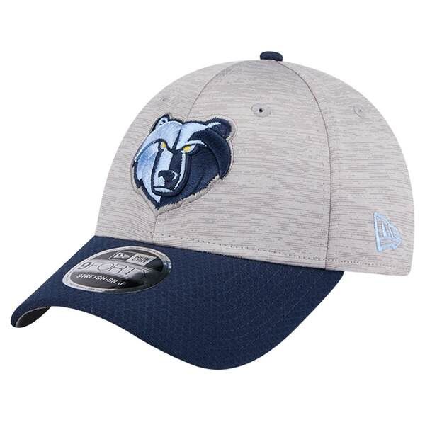 ニューエラ メンズ アクセサリー 帽子 Mens New Era Heather GrayNavy Memphis Grizzlies Active DigiTech TwoTone 9FORTY Adjustable Hat Heather Gray グレー