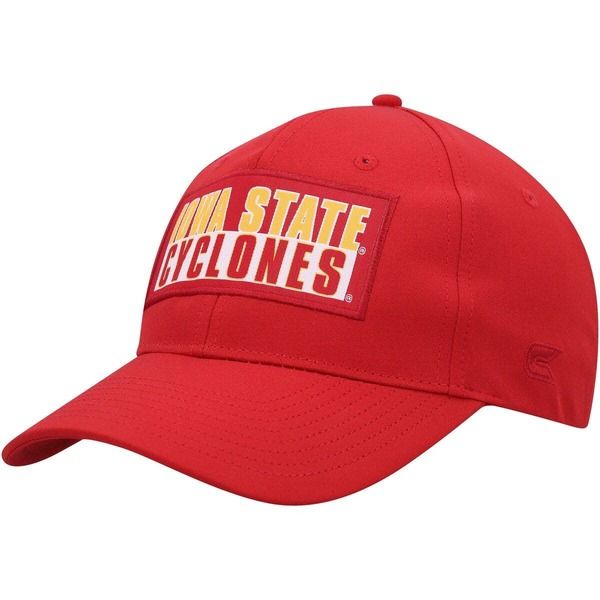 コロシアム メンズ アクセサリー 帽子 Mens Colosseum Cardinal Iowa State Cyclones Positraction Snapback Hat Cardinal