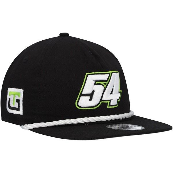 ニューエラ メンズ アクセサリー 帽子 Mens New Era Black Ty Gibbs Golfer Snapback Hat Black ブラック