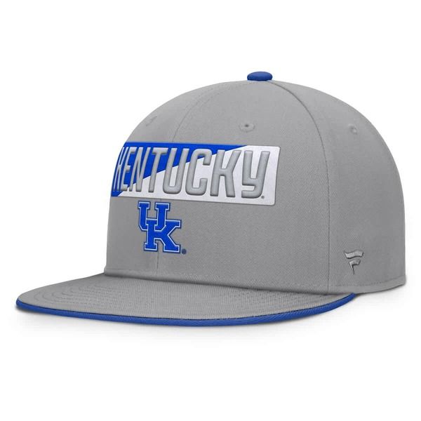 ファナティクス メンズ アクセサリー 帽子 Mens Fanatics Gray Kentucky Wildcats Duo Snapback Hat Gray グレー