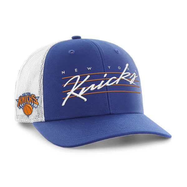 フォーティーセブン メンズ アクセサリー 帽子 ダウン Mens 47 Blue New Yorknicks Downburstrucker Adjustable Hat Blue ブルー 9,926円