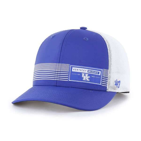 フォーティーセブン メンズ アクセサリー 帽子 Mens 47 Royal Kentucky Wildcats Rangefinder brrr Trucker Adjustable Hat Royal