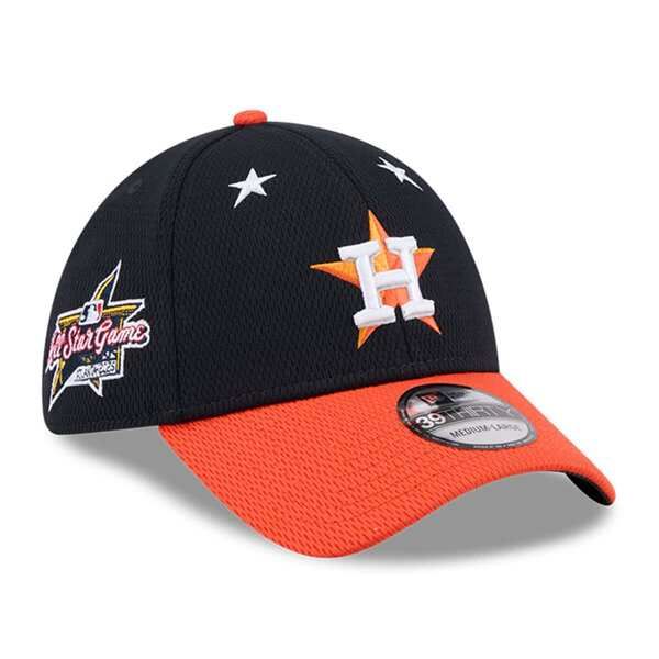ニューエラ メンズ アクセサリー 帽子 Mens New Era NavyOrange Houston Astros 2025 MLB AllStar Game 39THIRTY Flex Hat Navy ネイビー