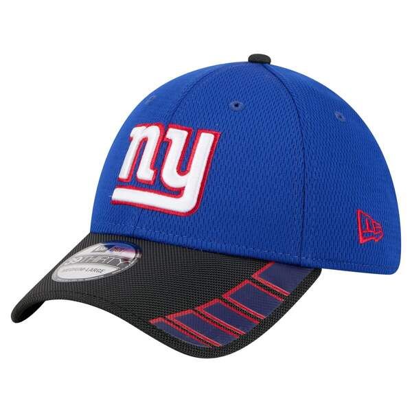 ニューエラ メンズ アクセサリー 帽子 Mens New Era Royal New York Giants Visor Hit 39THIRTY Flex Hat Royal