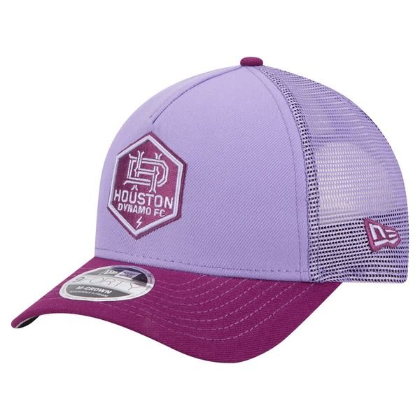 ニューエラ メンズ アクセサリー 帽子 Mens New Era Purple Houston Dynamo FColor Pack 9FORTY AFrame Adjustable Trucker Hat Purple パープル