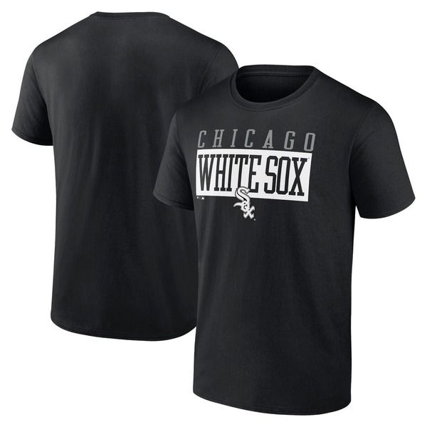 ファナティクス メンズ トップス Tシャツ Mens Fanatics Black Chicago White Sox Hard To BeatShirt Black ブラック