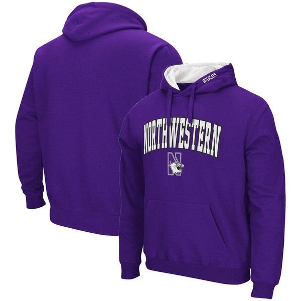 コロシアム メンズ アウター パーカー・スウェット ロゴ Mens Colosseum Purple Northwestern Wildcats Arch Logo 30 Pullover Hoodie Purple パープル