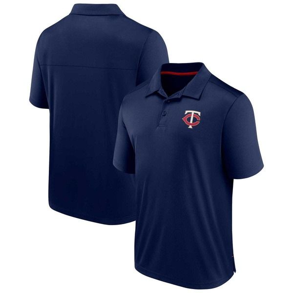 ファナティクス メンズ トップス ポロシャツ ダウン Mens Fanatics Branded Navy Minnesota Twins Hands Down Polo Navy ネイビー
