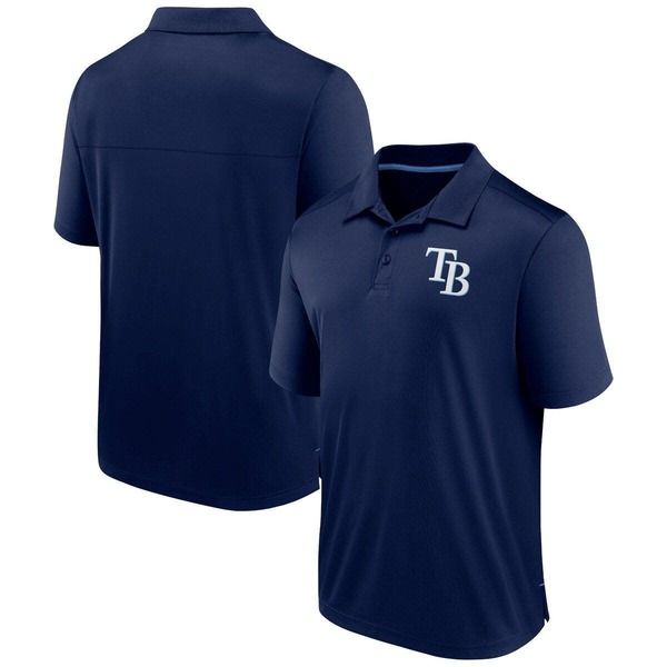 ファナティクス メンズ トップス ポロシャツ Mens Fanatics Branded Navy Tampa Bay Rays Polo Navy ネイビー