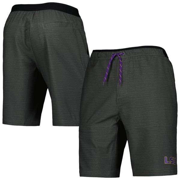 コロンビア メンズ ボトムス ハーフパンツ・ショーツ ショートパンツ Mens Columbia Gray LSU Tigers Twisted Creek OmniShield Shorts Gray グレー