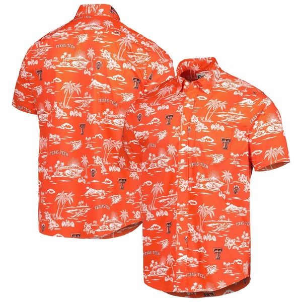 レインスプーナー メンズ トップス シャツ ダウン Mens Reyn Spooner Orange Texas Tech Red Raiders Classic ButtonDown Shirt Orange オレンジ