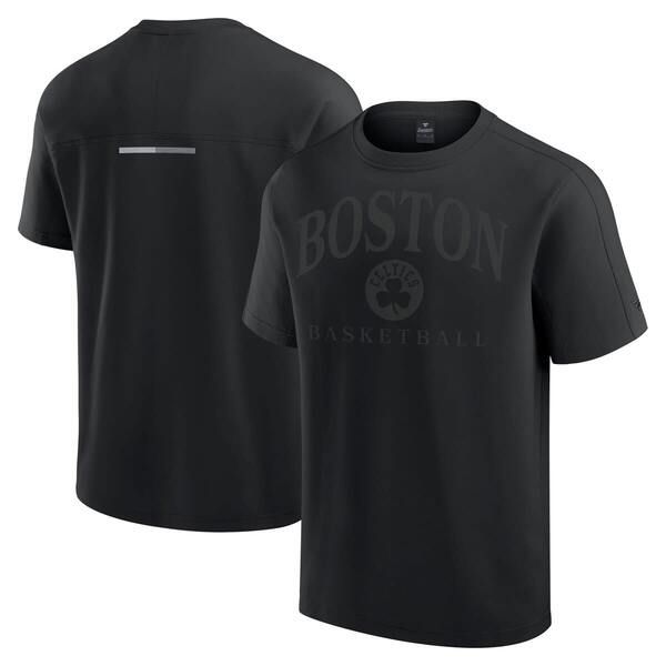 ファナティクス メンズ トップス Tシャツ Mens Fanatics Black Boston Celtics Flex TriBlend TShirt Black ブラック