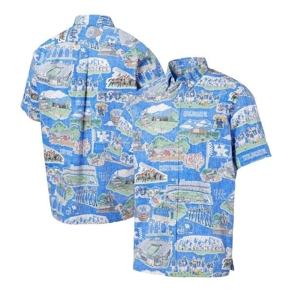 レインスプーナー メンズ トップス シャツ ダウン Mens Reyn Spooneroyal Kentucky Wildcatscenic ButtonDown Shirt Royal