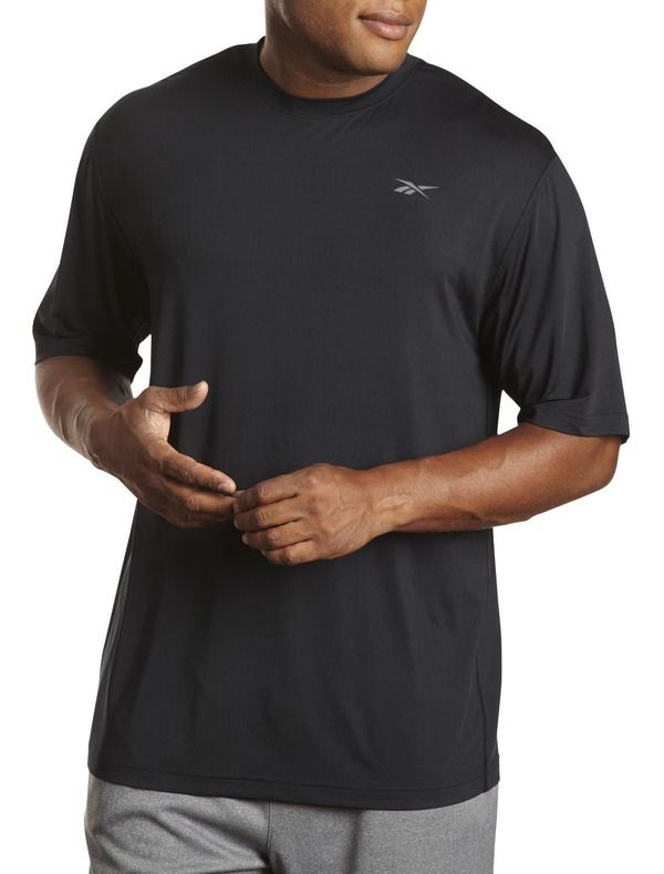 リーボック メンズ トップス シャツ Reebok Speedwick Short Sleeve Base Layer Top Black ブラック