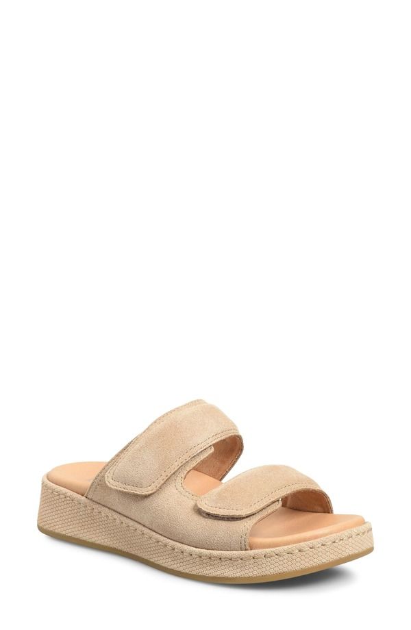 バーン レディース シューズ サンダル プラットフォーム Brn Vivian Platform Sandal Taupe Suede トープ