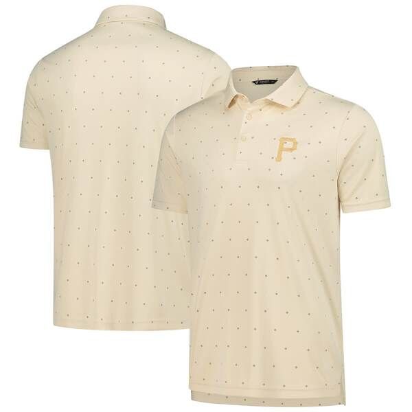 レベルウェア メンズ トップス シャツ MensLevelwear Cream Pittsburgh Pirates Vision Polo Cream クリーム