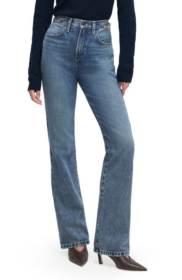 フェイバリット ドーター レディース シューズ ブーツ・レインブーツカット ジーンズ Favorite Daughter The Fancy Valentina Bootcut Jeans Austin