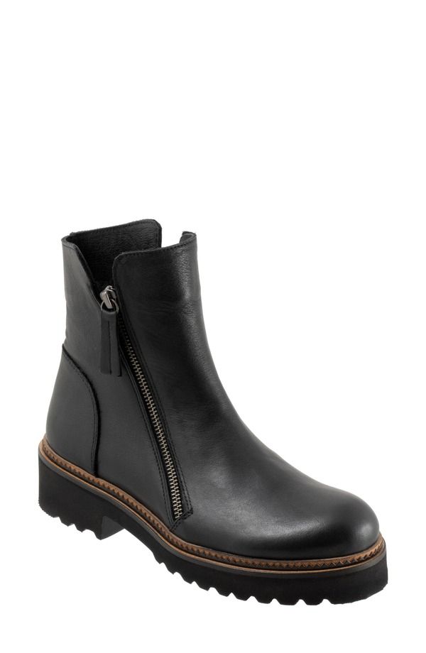 ブエノ レディース シューズ ブーツ・レインブーツ Bueno Ariana ZipUp Boot Black ブラック