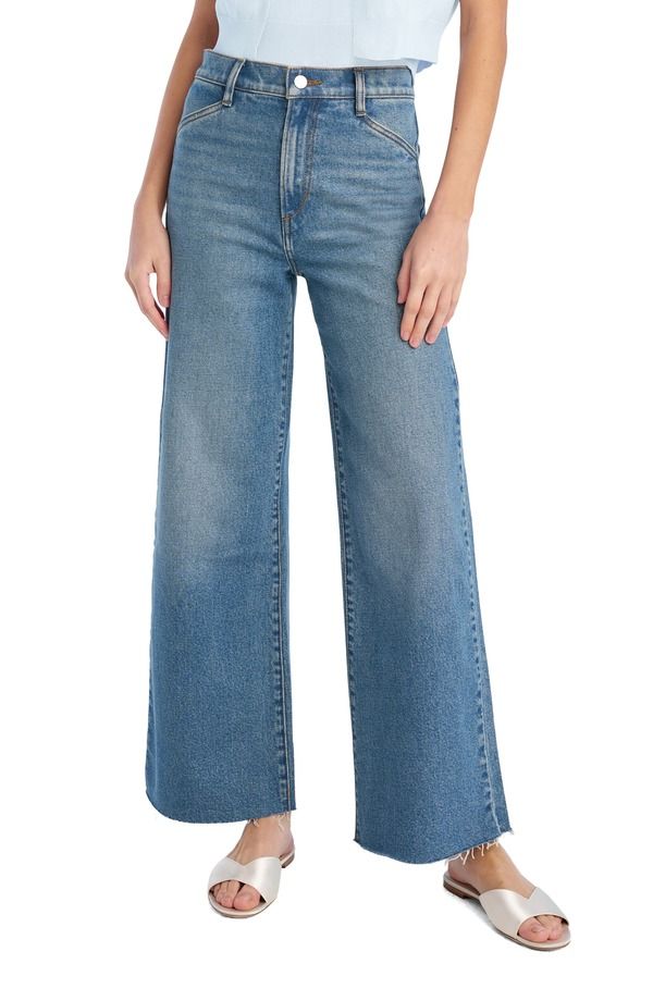 フェイバリット ドーター レディース ボトムス デニムパンツ ワイドレッグ ハイウエスト Favorite Daughter The Mischa Super High Waist Wide Leg Jean Rio