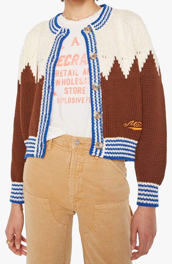 マザ�
2000
� レディース アウター パーカー・スウェット カーディガン MOTHER The Raglan Cardigan Head For The Hills