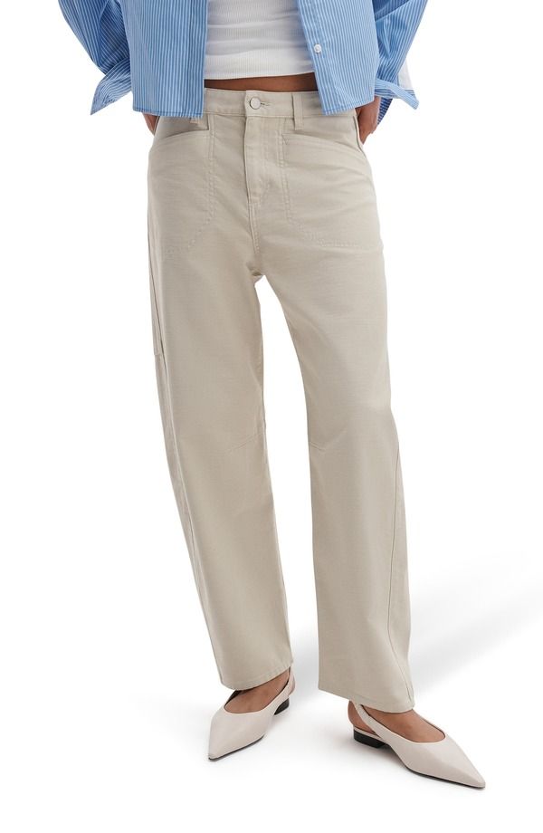 ラグアンドボーン レディース ボトムス レギンス パンツ コットン rag bone Stevie Tapered Stretch Cotton Utility Pants Tan タン