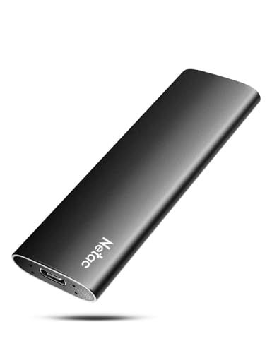Netac SSD 外付け 1TB USB3.2 Gen2 Type-C 最大550MB/s ポータブル アルミ筐体 PS4/Android スマホ/Xbox拡張 Type-C/A対応 軽量/耐衝撃/静音 メーカー3年保証 ZSlimkk da7d8e76
