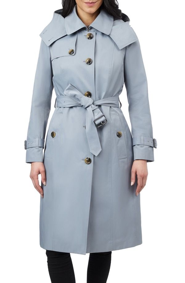 ロンドンフォグ レディース アウター ジャケット・ブルゾン コート London Fog Wateresistant Belted Trench Coat with Removable Liner Koala