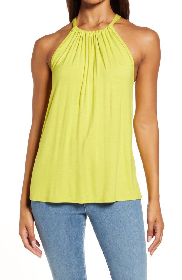 ラブアペラ レディース トップス シャツ ホルター Loveappella Halter Neck Tank Citron