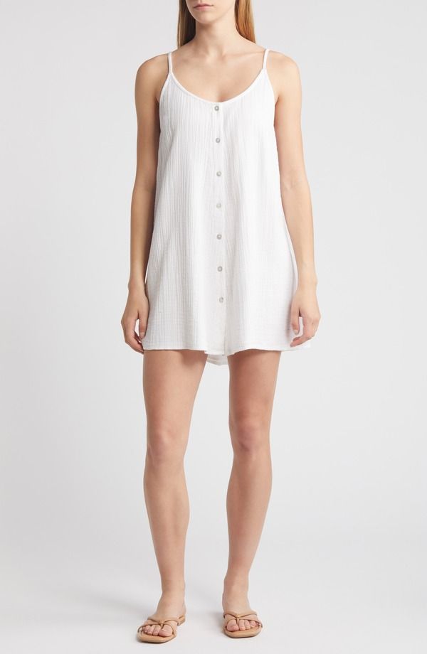 リップカール レディース トップス ワンピース ミニ コットン Rip Curl Premium Surf Cotton Gauze Minidress White ホワイト 12,226円
