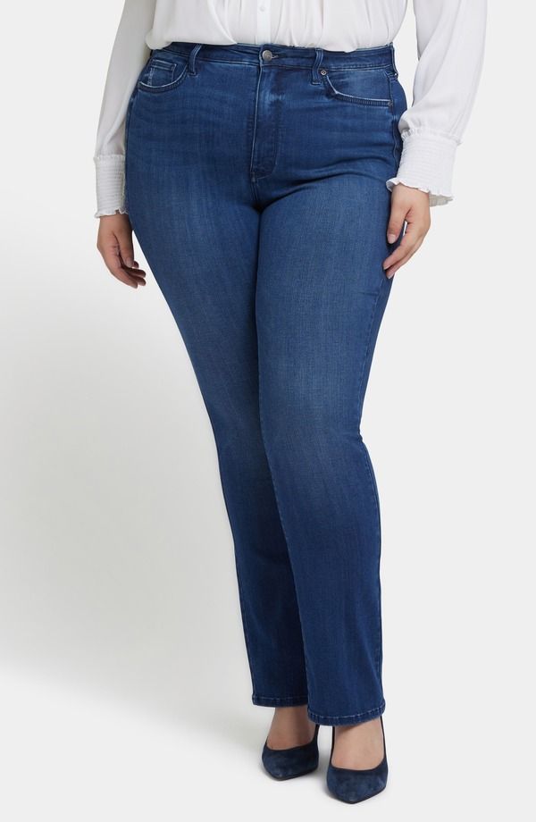 エヌワイディージェイ レディース シューズ ブーツ・レインブーツカット ジーンズ NYDJ Slim Bootcut Jeans Moonlight