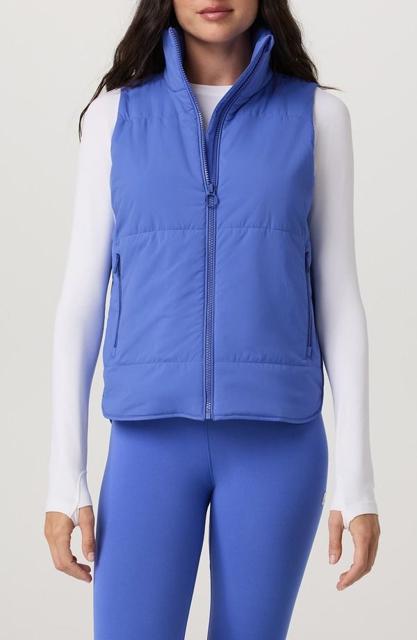 ビュオーリ レディース アウター ジャケット・ブルゾン ベスト Vuori Canyon Insulated Vest Bright Iris