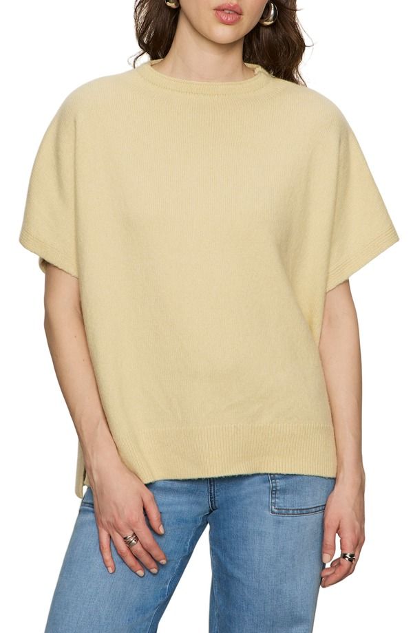 サンクチュアリー レディース アウター パーカー・スウェット セーター Sanctuary Elbow Sleeve Sweater Buttercream