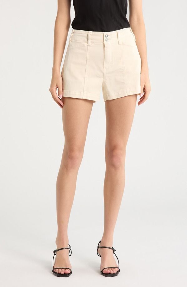 ペイジ レディース ボトムス ハーフパンツ・ショーツ ショートパンツ PAIGE Olivia Shorts Quartz Sand サンド 36,270円