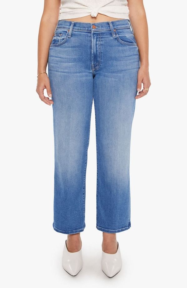 マザー レディース ボトムス デニムパンツ ワイドレッグ アンクル ジーンズ MOTHER The Rambler Ankle Wide Leg Jeans Piece By Piece
